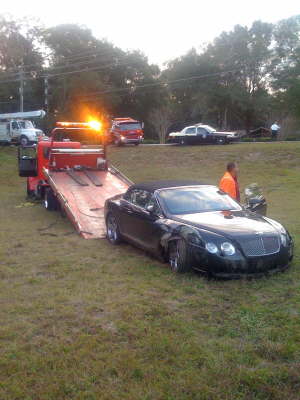 Bentley Crash